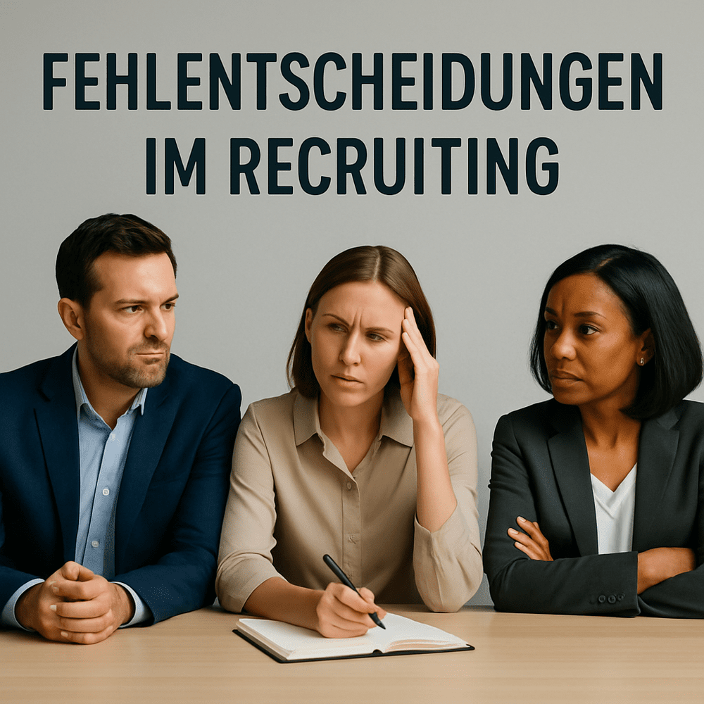 Illustration zu menschlichen Mustern im Recruiting